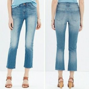Madewell Kick Out Crop Jeans